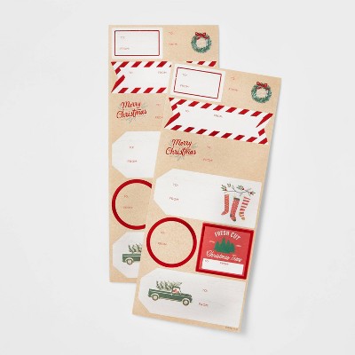 16ct Casual Icon Peel & Stick Gift Tags - Wondershop™