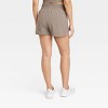 Women's Flex Woven High-rise Shorts 3 - All In Motion™ Taupe Xl : Target