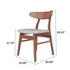Luck Live 2 piece solid wood dining chair - 4 of 4