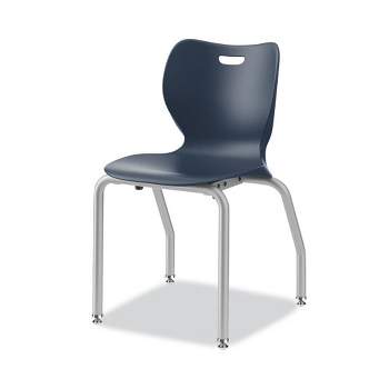 HON SmartLink Four-Leg Chair, 19.5" x 19.63" x 31", Regatta Seat, Regatta Base, 4/Carton