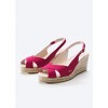 Llansa Limited Edition Canvas Espadrille Sandal Wedges - 3 of 4