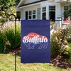Northlight Let's Go Buffalo Outdoor Garden Flag 18" x 12.5" - 2 of 4