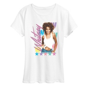 Women's - Whitney Houston - Celebrate Whitney Short Sleeve Graphic T-Shirt - 1 of 4