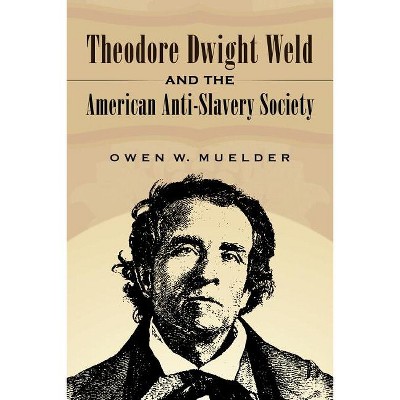 Theodore Dwight Weld and the American Anti-Slavery Society - by  Owen W Muelder (Paperback)