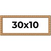 PosterPalooza | 30x10 Modern Bamboo Picture Frame, UV Acrylic, 5 Finishes - 2 of 4
