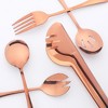 REGALWOVEN Stainless Steel Flatware Set 2 Sets 10 Pcs - 3 of 4