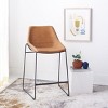 Alexis Mid Century Counter Stool - BST3000 - Safavieh - 2 of 4