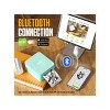 Nelko PM230 Portable Bluetooth Sticker Printer Green with 2pk 54mmx3.5m White Rolls - 2 of 4