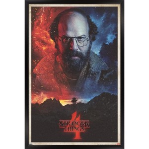 Trends International Netflix Stranger Things: Season 4 - Murray One Sheet Framed Wall Poster Prints - 1 of 4