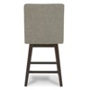 Spruce&Spring Swivel Counter Height Barstool with Double-layed Seat - 4 of 4