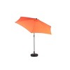 KWPZQEB 9' Outdoor Patio Umbrella, Outdoor Table Umbrella, Yard Umbrella with 6 Sturdy Ribs, Push Button Tilt and Crank (Base Not Included) - 3 of 4