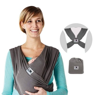 Baby K'tan Baby Wraps - Charcoal - Small