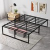 13/14 inch Twin/Full/Queen Size Bed Frame Platform - 2 of 4