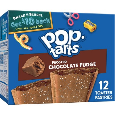 Pop-Tarts Frosted Chocolate Fudge Pastries - 12ct/20.31oz