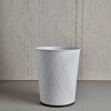 Moda at Home 5L Harlequin Bathroom Wastebasket - 2 of 3