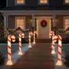 Union Products 40" Candy Cane Outdoor Holiday Decor, Light Yard Ornament, 4 Pack - 3 of 3