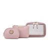 MKF Collection Laura Women's Cosmetic Punch 10 Pcs Sets, Small Travel Makeup Bag by Mia k - 2 of 4