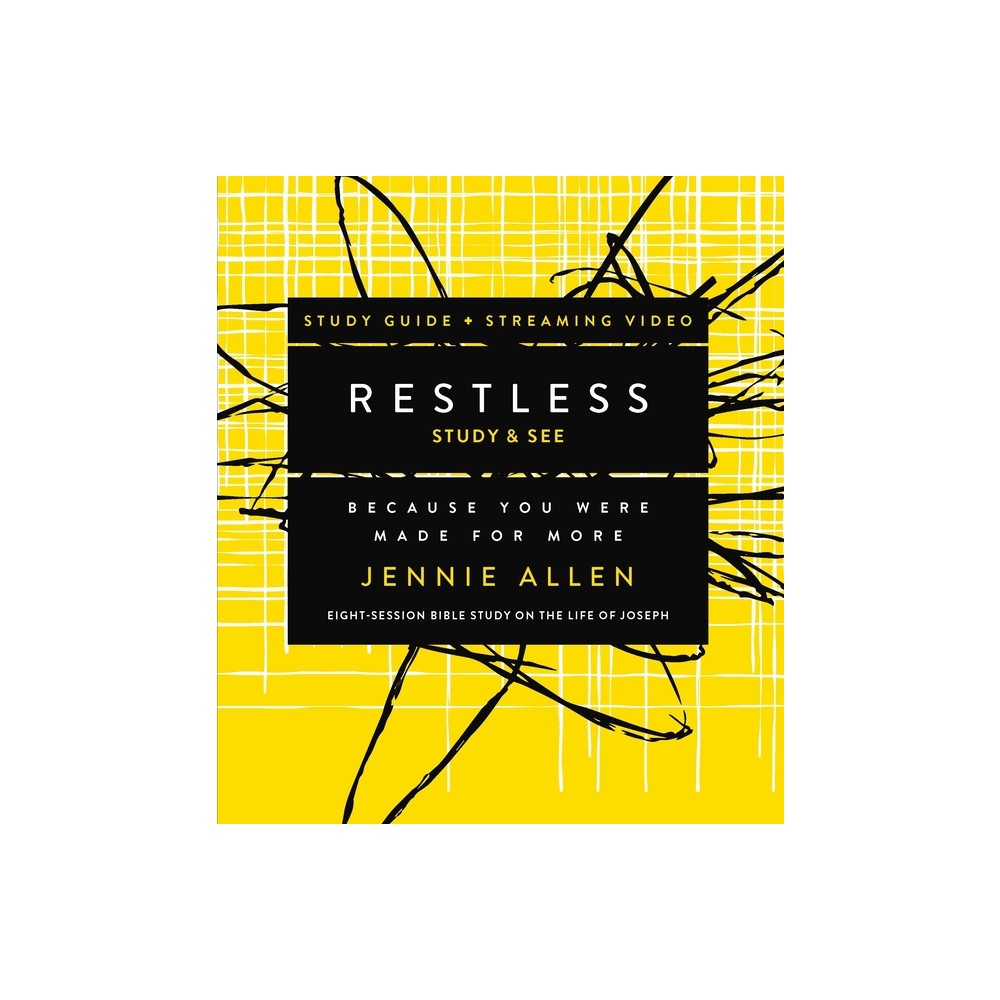 Restless Bible Study Guide Plus Streaming Video, Updated Edition - by Jennie Allen (Paperback)