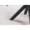PAGED Round Coffee Table Contemporary End Table with MDF Top and Metal Legs, Dining Table for Living Room - 4 of 4