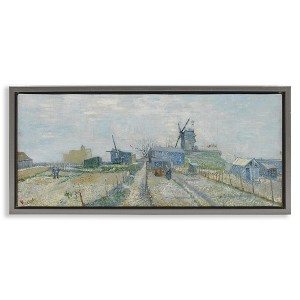 Stupell Industries Classic Van Gogh Vegetable Gardens Floating Frame Canvas Art - 1 of 4