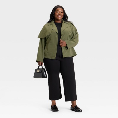 Women's Short Cape Trench - A New Day