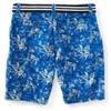 Aeropostale Mens Belted Tropical Pattern Casual Chino Shorts - 2 of 2