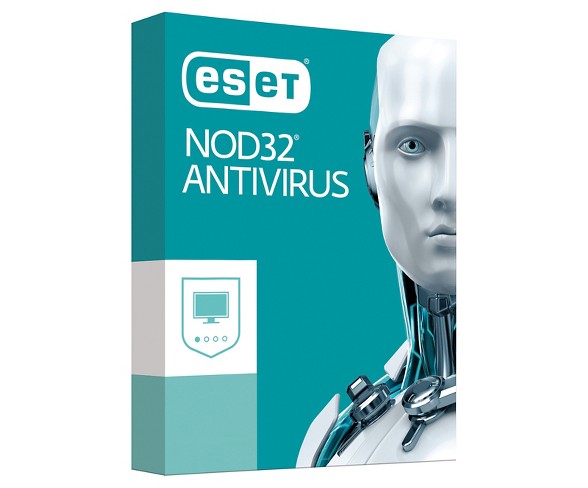 ESET NOD32 Antivirus 2017 Software - 1 User 1 Year