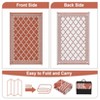 Outdoor Rug, Waterproof Reversible Patio Carpet,  Print Camping Rug, Geometric RV Mat for Deck, Balcony, Picnic & Beach - 4 of 4