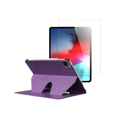 Saharacase Apple Ipad Pro 12.9 (4th 5th 6th 2020-2022) Protection Bundle  Folio Case With Tempered : Target