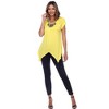 Women's Embellished V-Neck Fenella Top Tunic - White Mark - 4 of 4