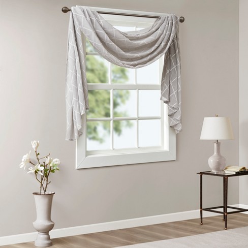 Drapery on sale scarves curtains