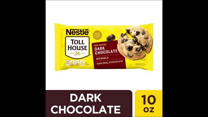 Nestle Toll House Dark Chocolate Chips - 10oz, 2 of 14, play video