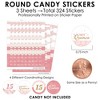 Big Dot of Happiness Mis Quince Anos - Quinceanera Sweet 15 Birthday Party Small Round Candy Stickers - Party Favor Labels - 324 Count - 3 of 4