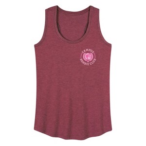 Women's - Barbie - Campus Club Graphic Racerback Tank - 1 of 4