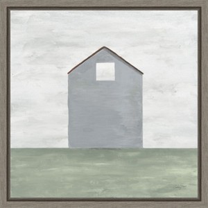 Amanti Art Rural Barn Simplicity III by Courtney Prahl Canvas Wall Art Print Framed 16 x 16-in. - 1 of 4