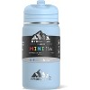Hydrapeak Mini 14oz Kids Stainless Steel Insulated Water Bottle With Leak Proof Straw Lid - 4 of 4