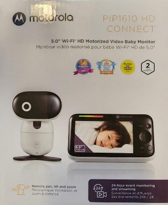 Moniteur vidéo Babyphone connecté 2en1 HD PIP1600 - Motorola