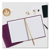 Blueline Executive Notebook with Ribbon Bookmark,1 Subject, Medium/College Rule, Grape Cover, (75) 8.5 x 10.75 Sheets - 4 of 4