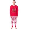 Harry Potter Christmas Sweater Golden Trio Tight Fit Family Pajama Set - 3 of 4