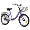Okak 20IN Kids Bike with Lightweight Steel Frame, Kids Cruiser Bikes with Coaster Brake & V-Brake, Mini Bike with Chain Guard & Rear Rack - 3 of 4