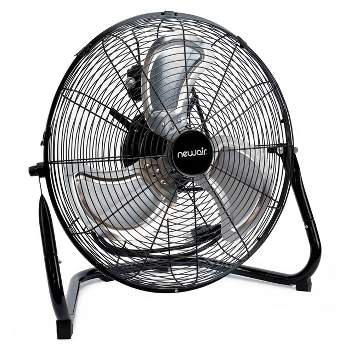 Newair 18" High Velocity Portable Floor Fan with 3 Fan Speeds and Long-Lasting Ball Bearing Motor