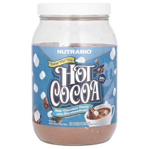 NutraBio Hot Cocoa, High-Protein Hot Cocoa Mix, 1.23 lb (560 g) - image 1 of 2