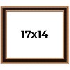 PosterPalooza | Weathered Gold Picture Frame - UV Acrylic, Backing Board, Hanging Hardware Included - 2 of 4