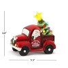 Mr. Christmas LED Lit Ceramic Nostalgic Truck Christmas Decoration- 5.5" - 4 of 4