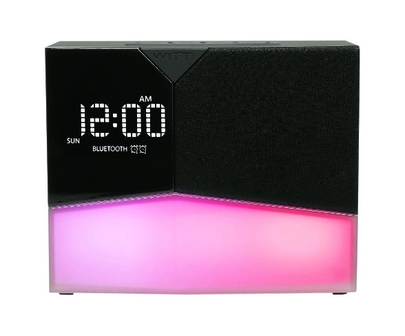 BEDDI Glow Intelligent Alarm Clock with Wakeup Light Black - WITTI&#174;