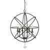 Z-Lite Tull 6 - Light Chandelier in  Matte Black - 4 of 4