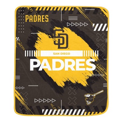 MLB San Diego Padres Game Tech Ultra Cozy Throw Blanket