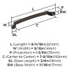 Amerock Bellamy Pull for Cabinets, Drawers, and Furniture - 4 of 4