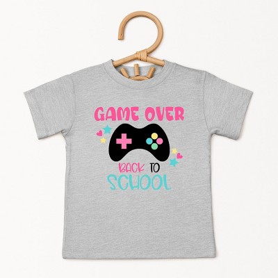 The Juniper Shop Game Over Back To School Toddler Short Sleeve Tee