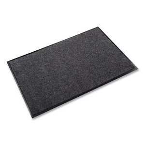 Crown EcoStep Wiper Mat, Rectangular, 48 x 96, Charcoal - 1 of 4